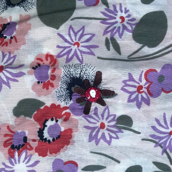 floral button up shirt - Picture 4 of 5